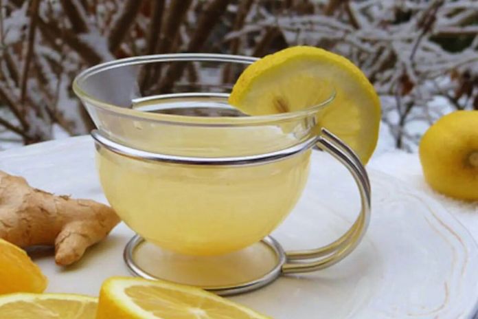 Ginger And Lemon Herbal Tea